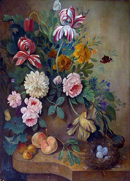 Still life with flowers